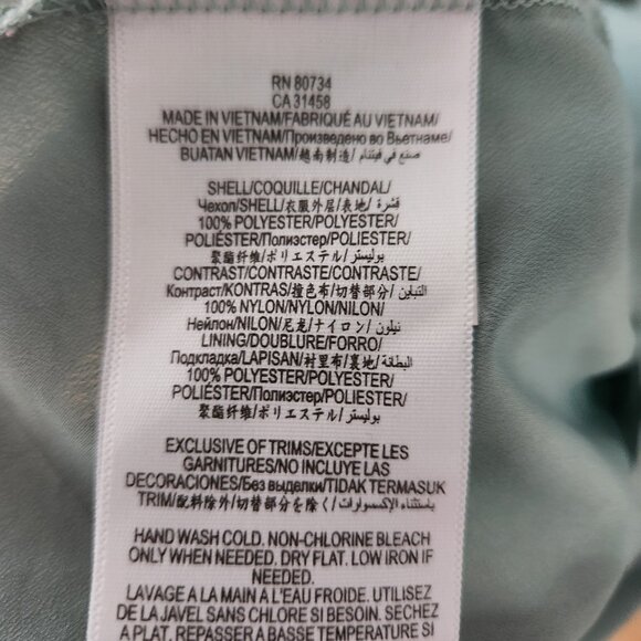 BCBGeneration Spring Light Foam Jade Green Dress - Size M - Picture 7 of 7